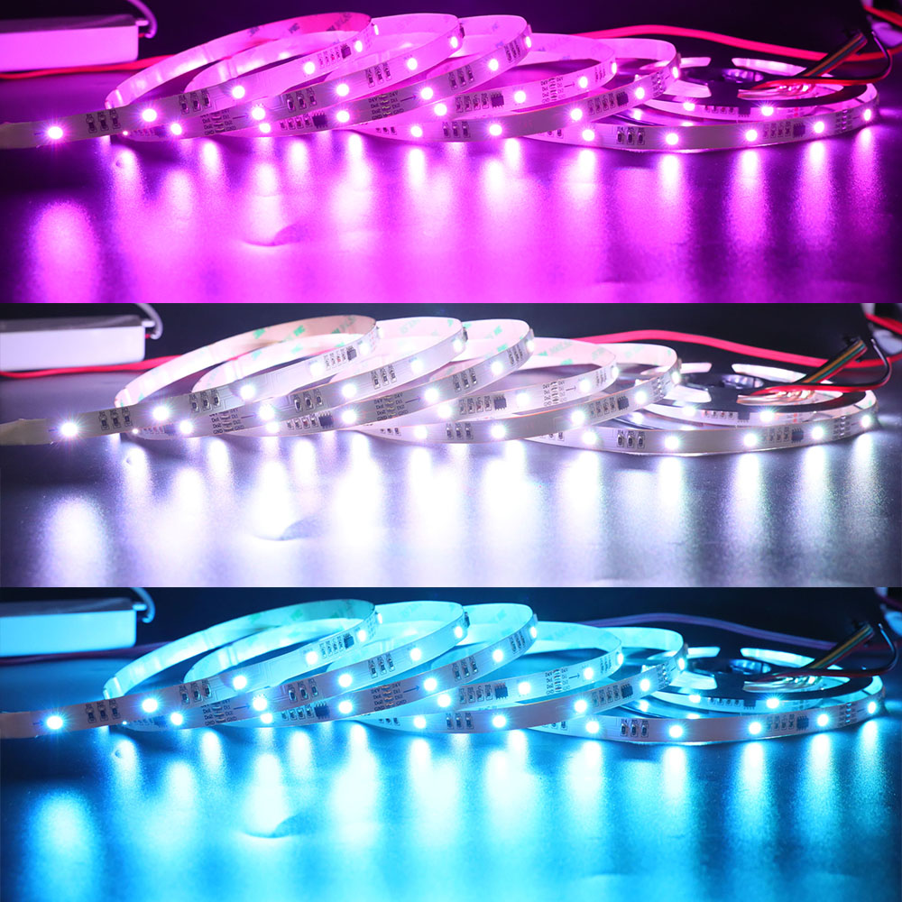 DC12/24V GS8206 5050SMD RGB Breakpoint-continue 150LEDs Waterproof Dream Color LED Addressable Digital Strip Lights